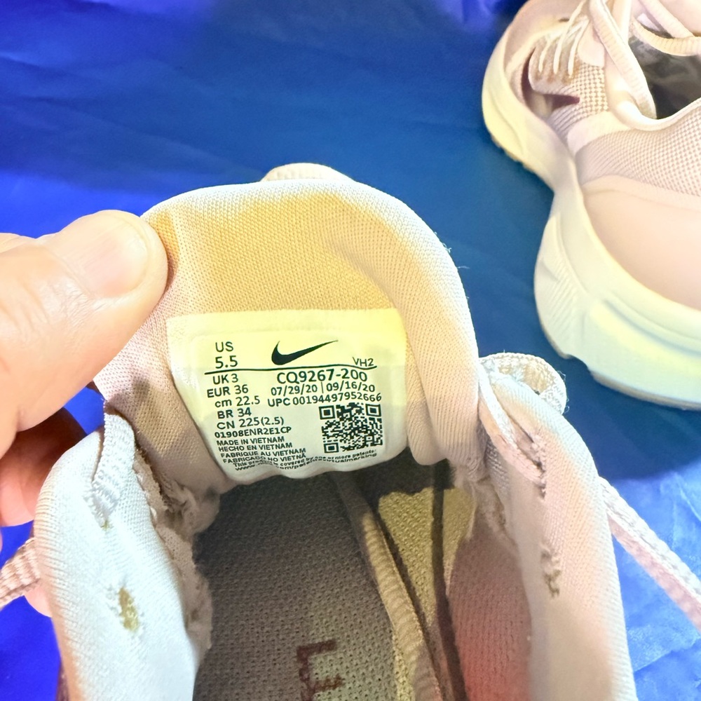 Nike Soft Pink Athletic Sneakers